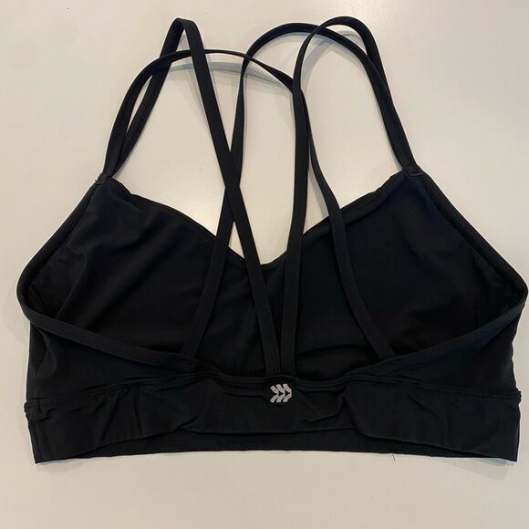 Target All In Motion Black Sport Bra Workout Movement Comfortable Bra Top - Picture 3 of 4